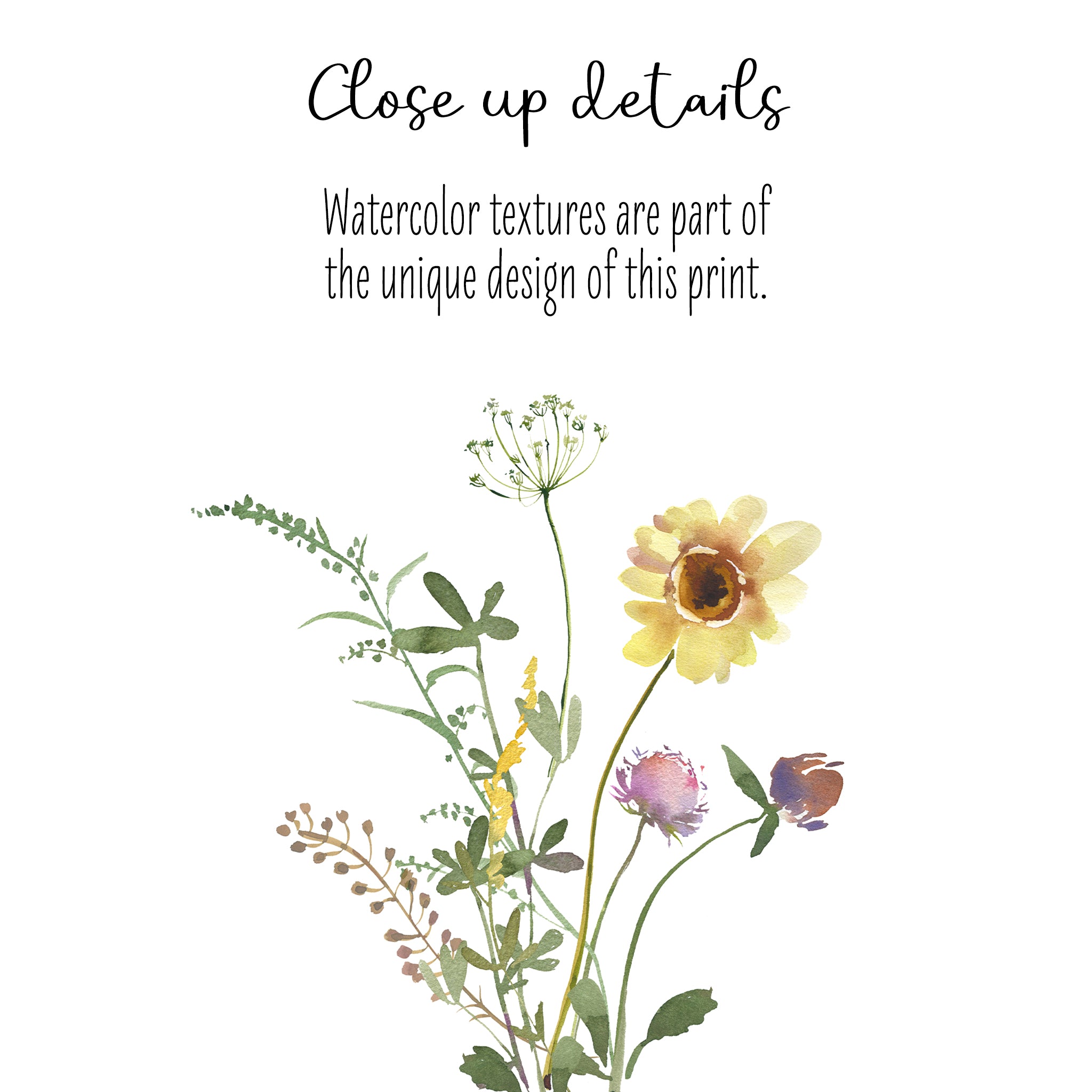 Wildflowers Nursery Print Bundle Set of 3