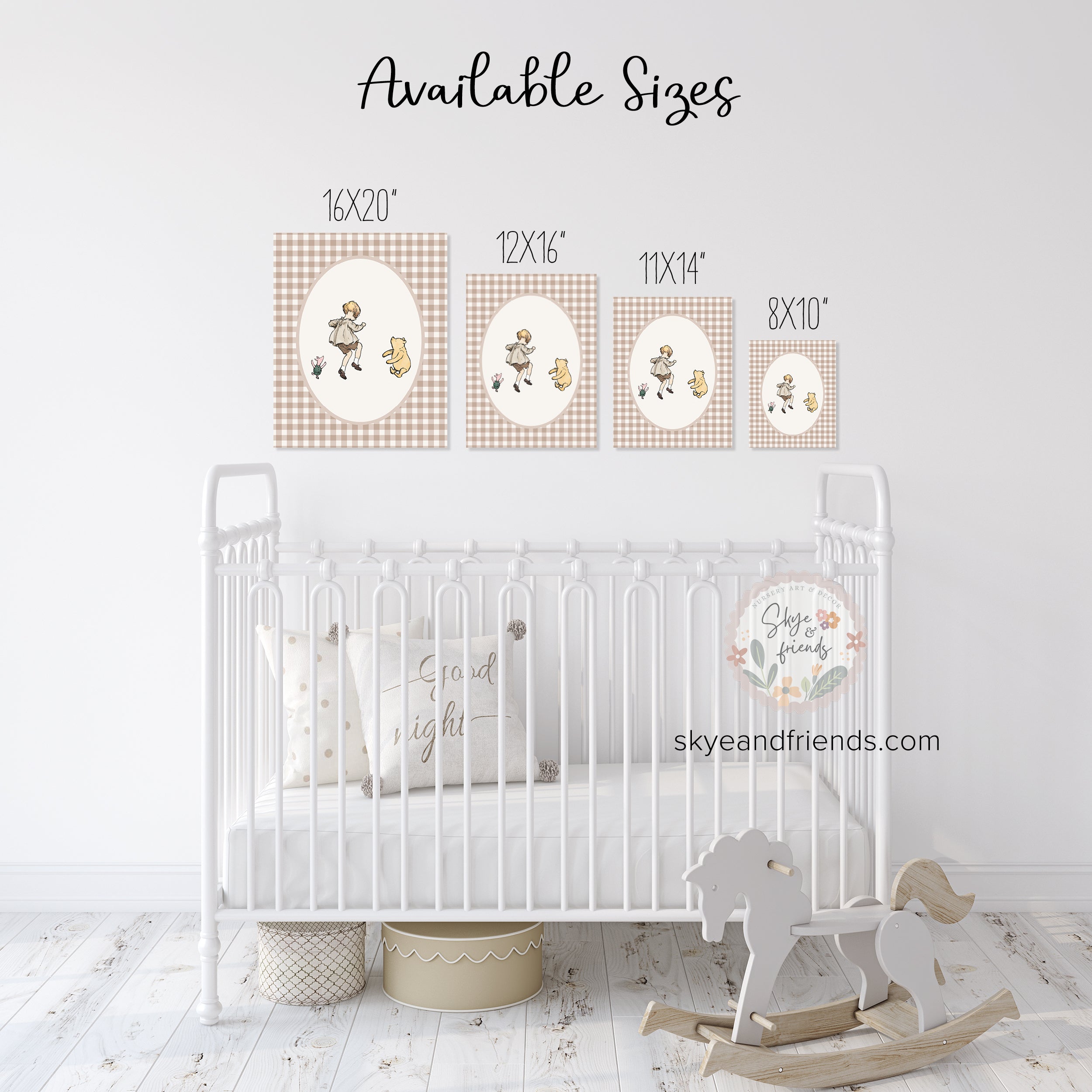 Classic Winnie-the-Pooh Nursery Print - Oh Joy!