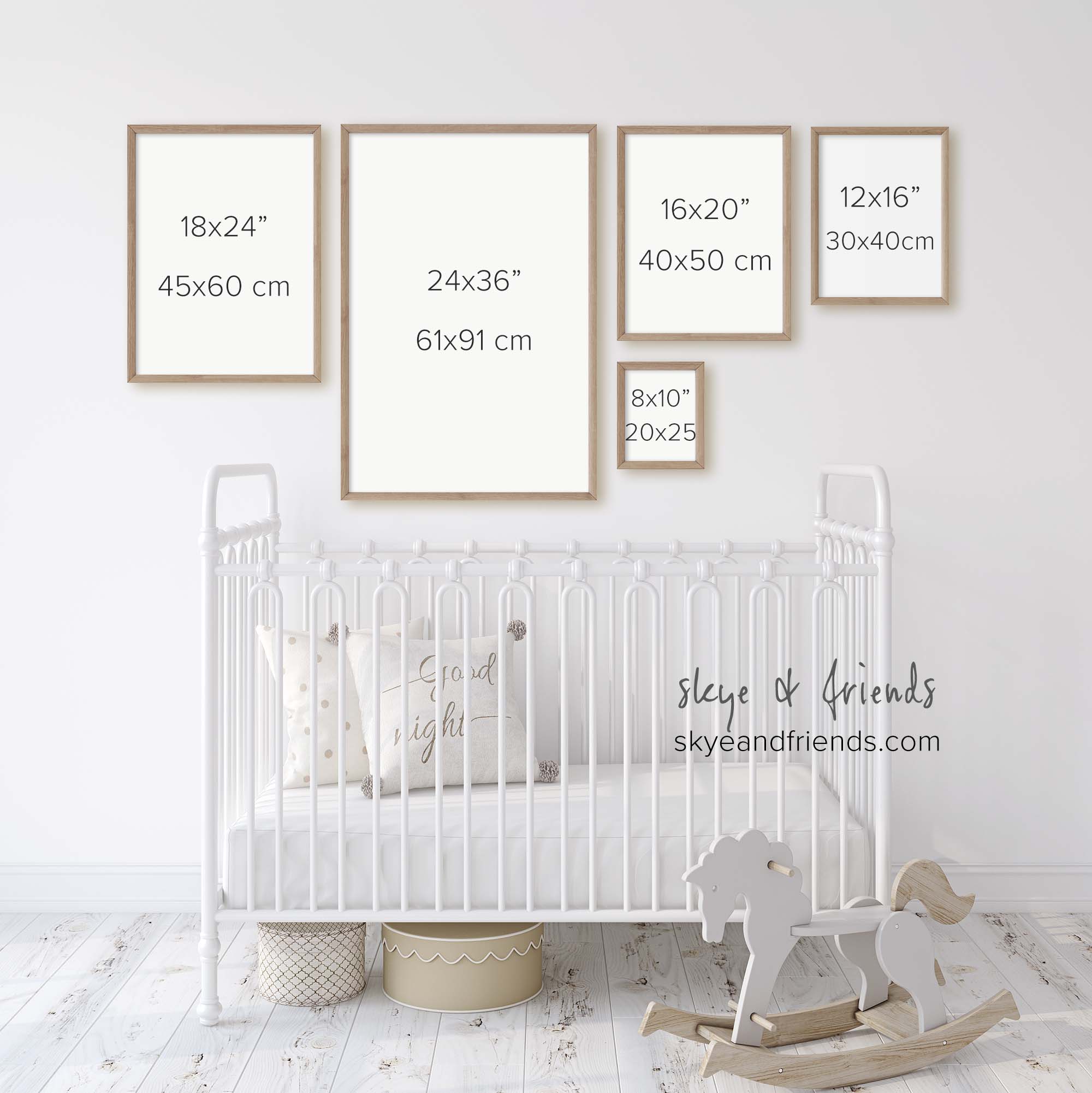 Stay Wild Ocean Child Nursery Wall Art
