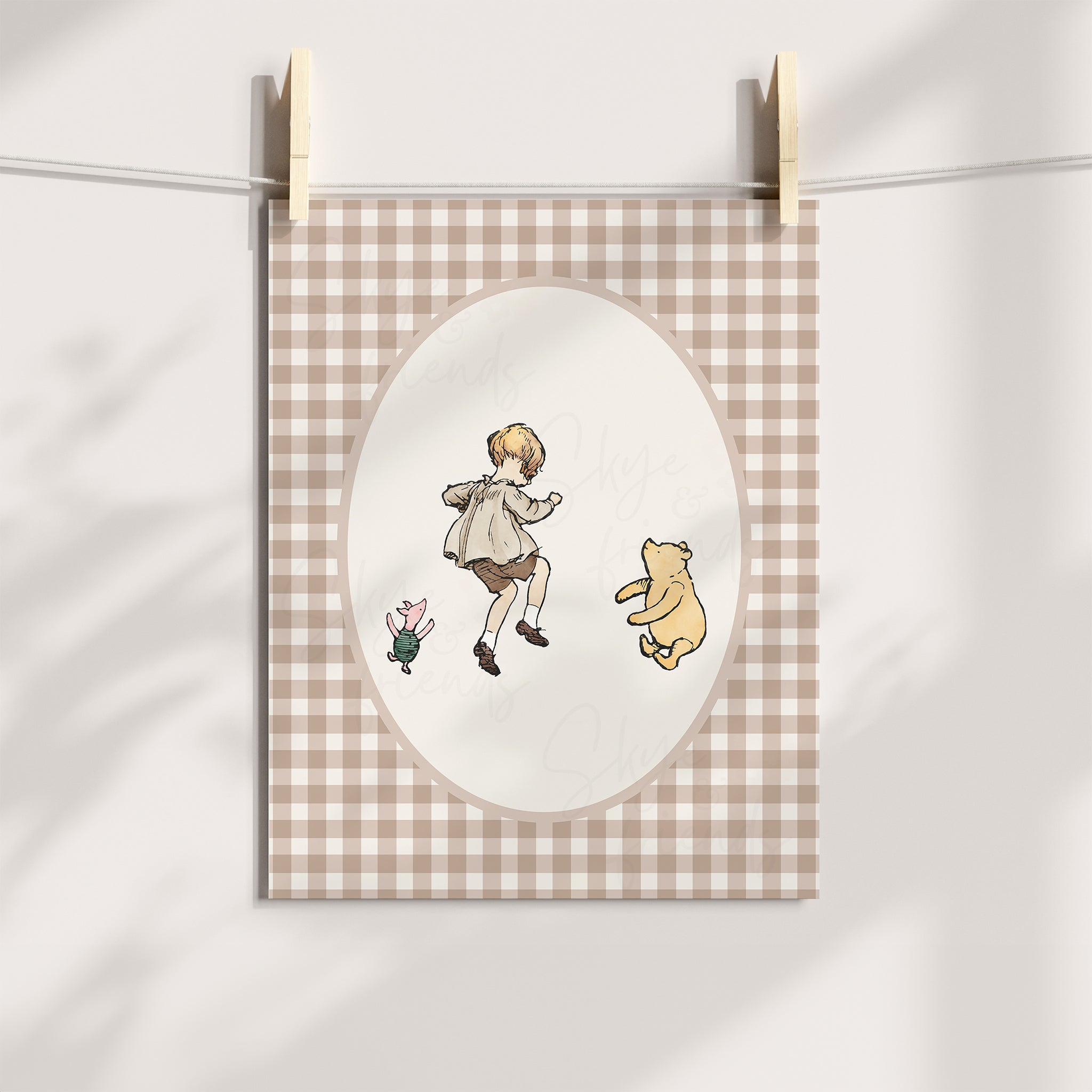 Classic Winnie-the-Pooh Nursery Print - Oh Joy!