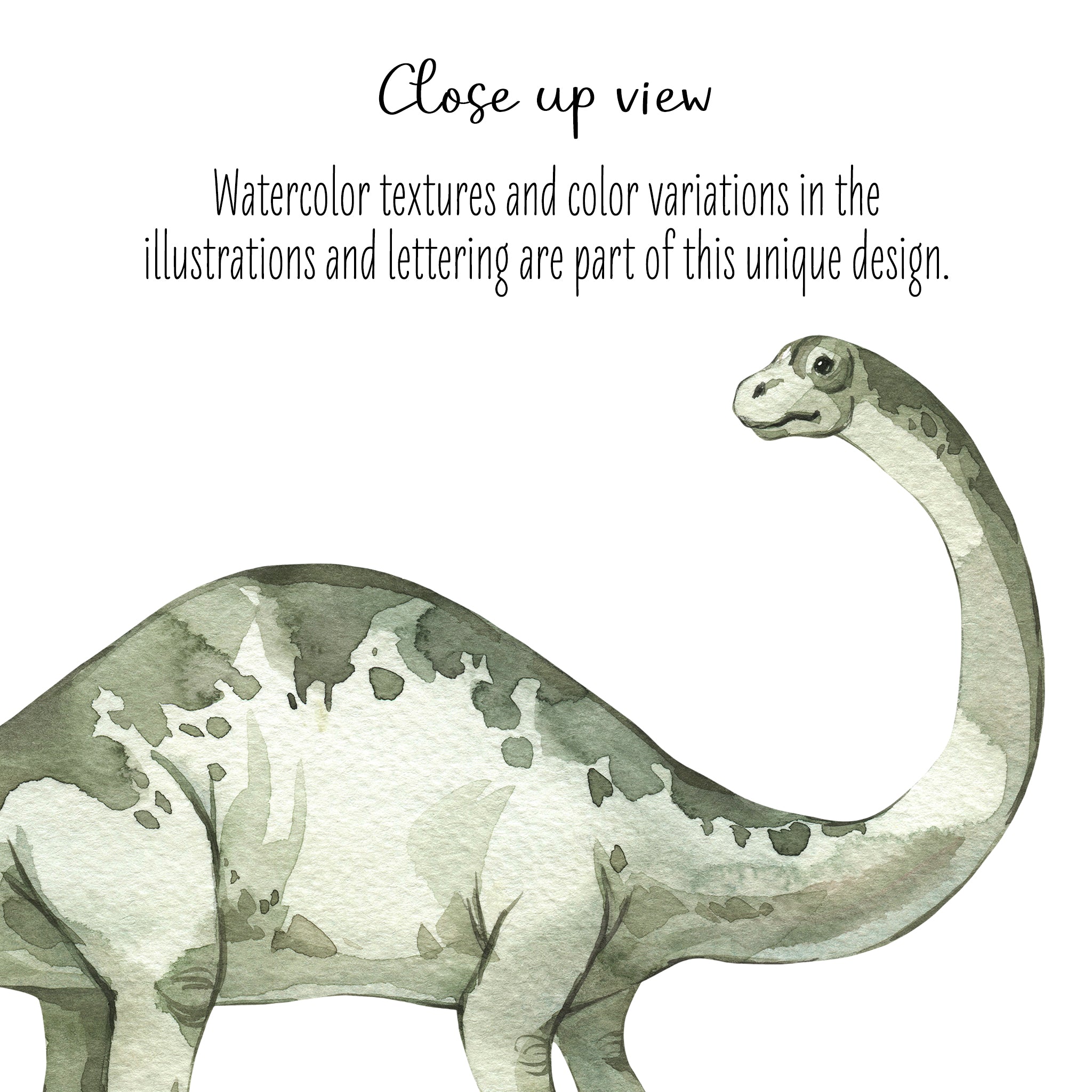 Dinosaurs Positive Affirmations Poster