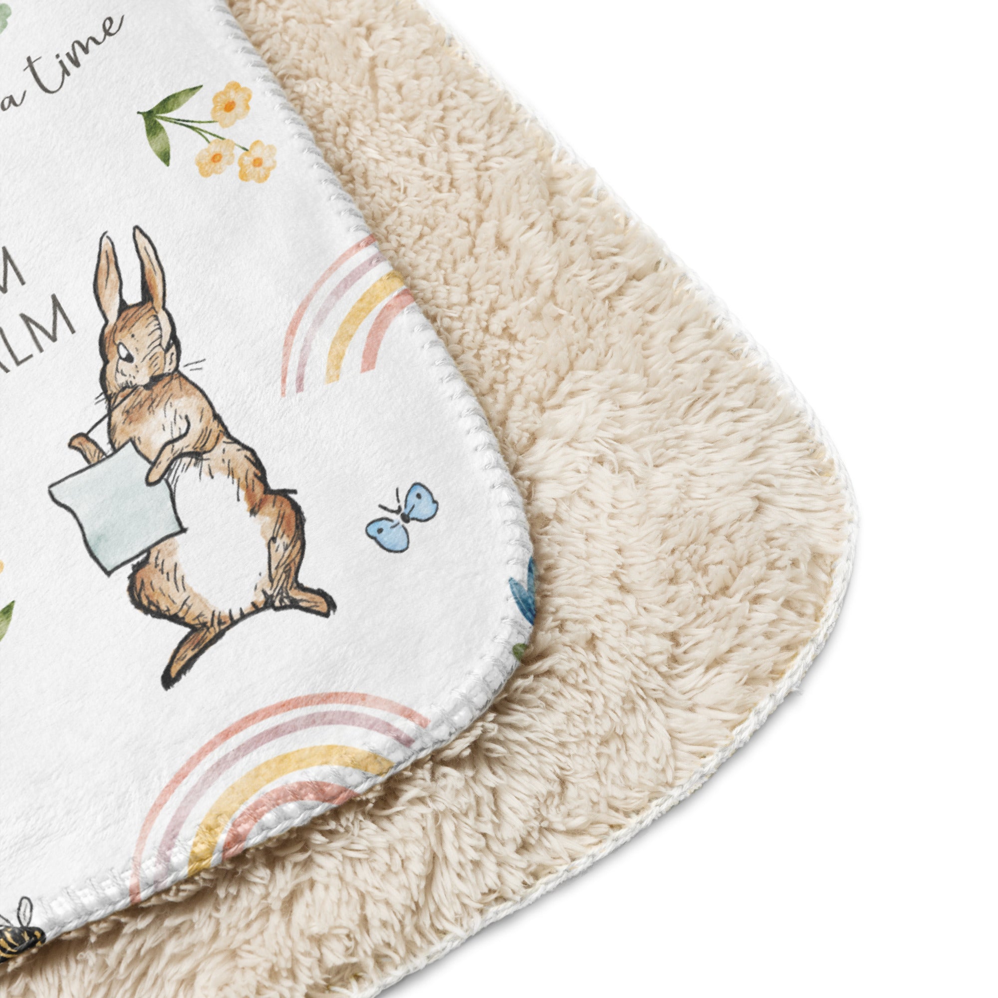 Classic Winnie-the-Pooh Baby Blanket | Sherpa